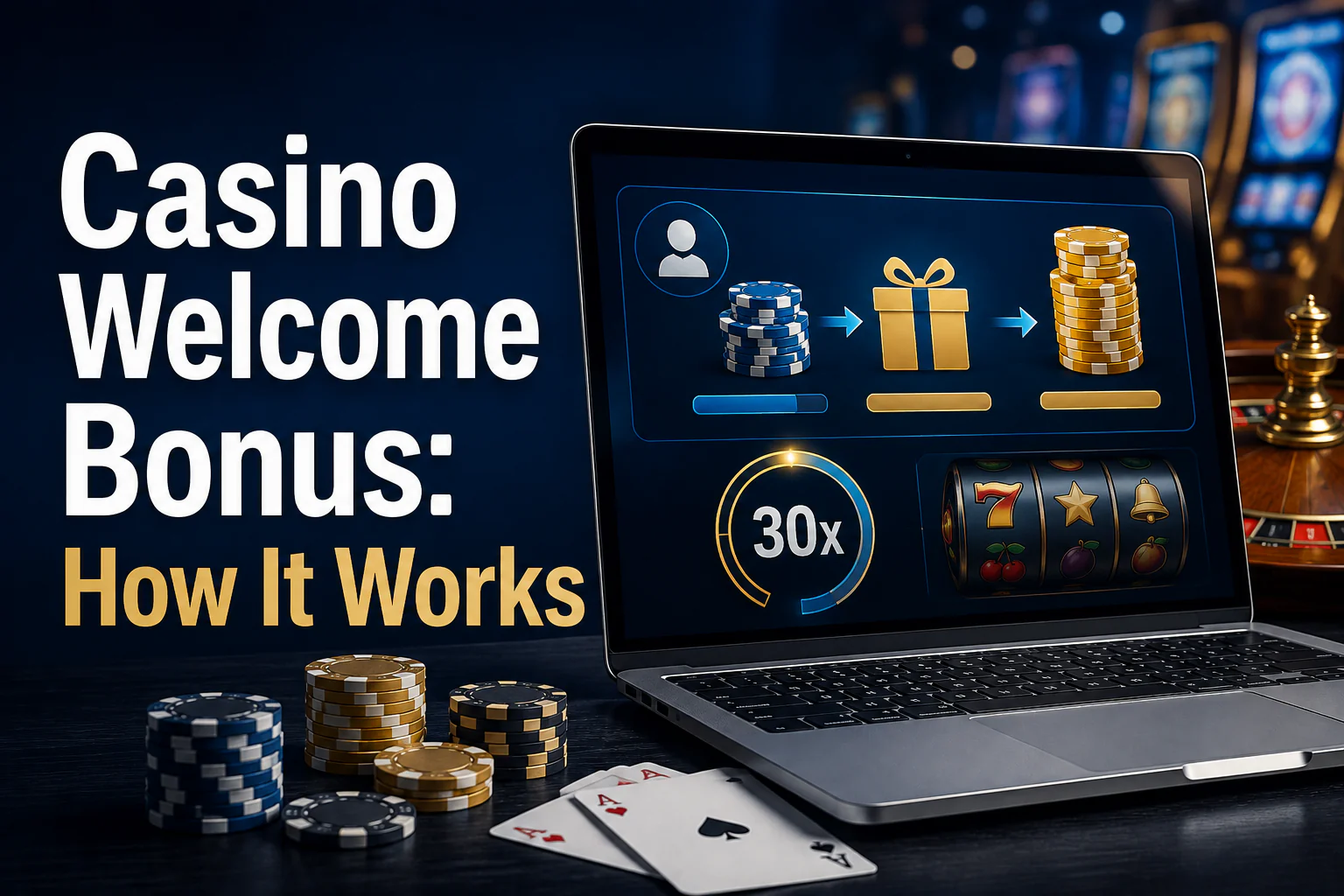 Casino welcome bonus explained step by step, including bonus terms, wagering requirements, and how to claim an offer.